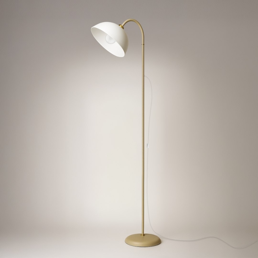 Lámpara de pie ZACK 1xE27/15W/230V beige