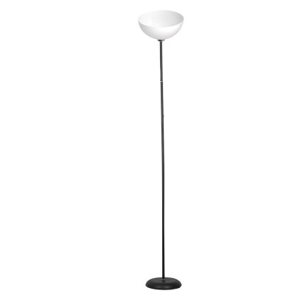 Lámpara de pie ZACK 1xE27/15W/230V negra