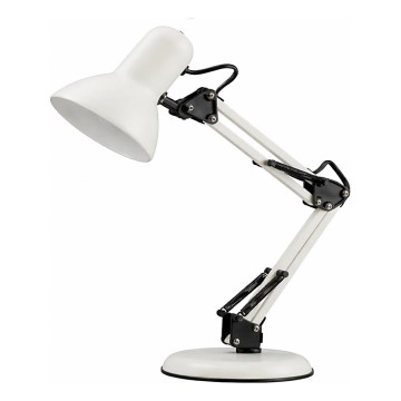 Lámpara de sobremesa 1xE14/25W/230V blanca