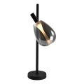 Lámpara de sobremesa DENSO 1xG9/5W/230V, acabado en cromo negro
