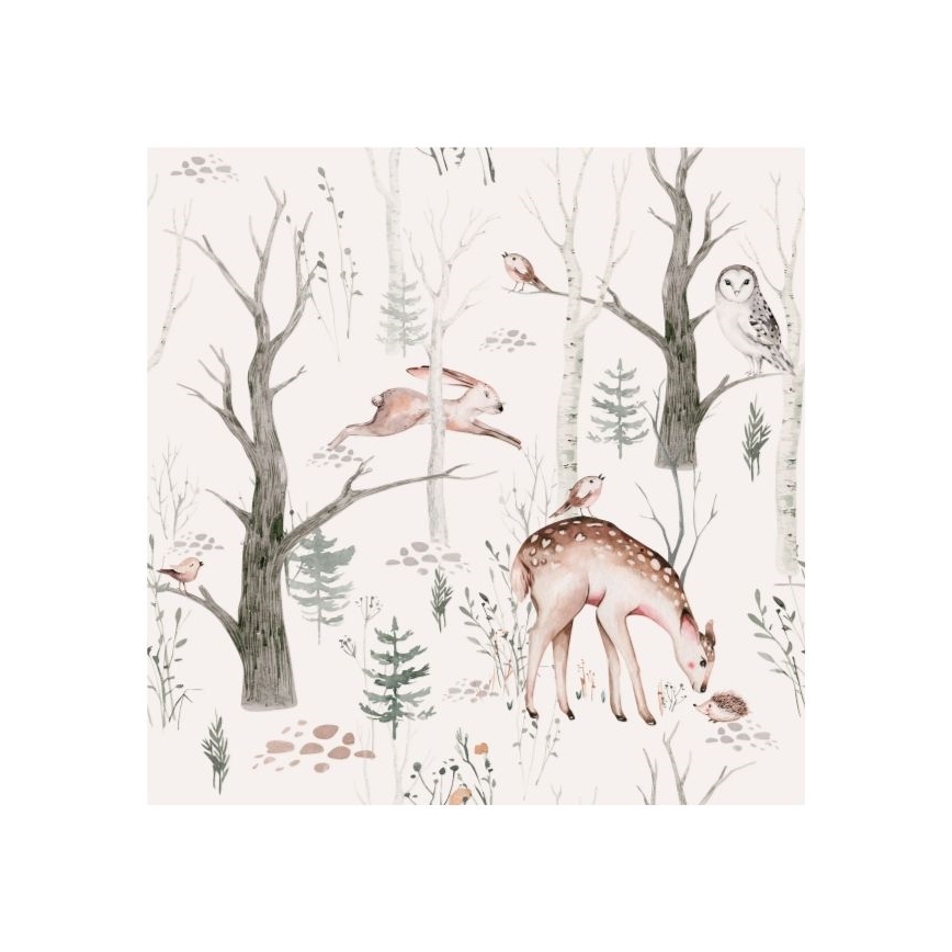 Lámpara de sobremesa infantil KIDS ROOM 1xE27/60W/230V Ø 18 cm con motivos de animales