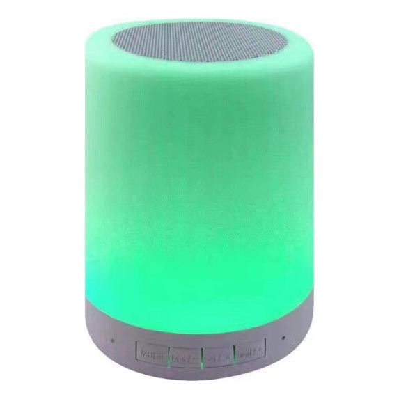 Lámpara de sobremesa LED RGB con altavoz LED/5V