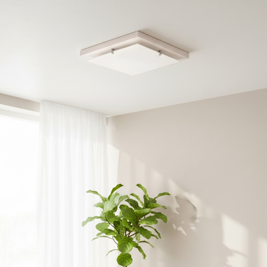 Lámpara de techo 1xE27/60W/230V haya