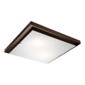 Lámpara de techo 2xE27/60W/230V pino