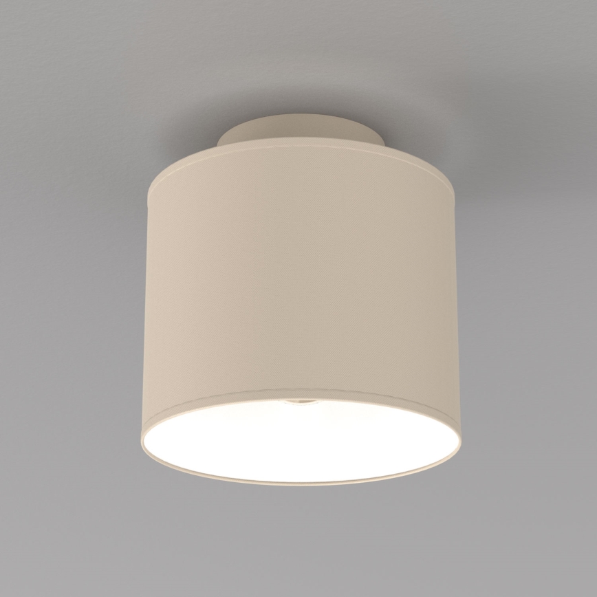 Lámpara de techo ARDEN 1xE27/15W/230V, diámetro 18 cm, beige