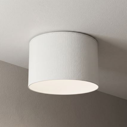 Lámpara de techo ARDEN 1xE27/15W/230V Ø 40 cm blanca