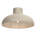 Lámpara de techo BASCA 1xE27/15W/230V Ø 40 cm color crema