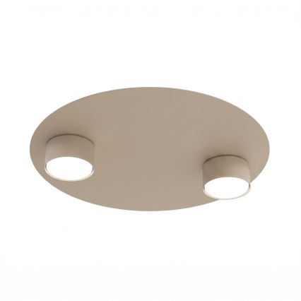 Lámpara de techo BOLX 2xGX53/10W/230V beige