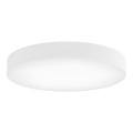 Lámpara de techo CLEO con detector de movimiento y sensor crepuscular, 5x E27 / 24W / 230V, Ø 60 cm, blanca