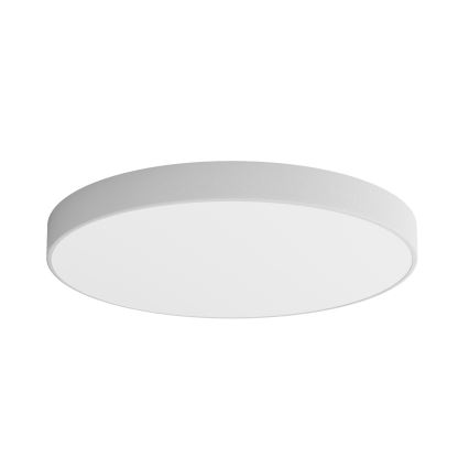 Lámpara de techo CLEO con sensor de movimiento y crepuscular, 6xE27/24W/230V, Ø 80 cm, gris