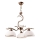Lámpara de techo con varilla COBRA 3xE27/60W/230V bronce/pátina