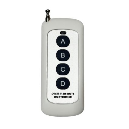 Lámpara de techo de cristal LED NAURU LED/24W/230V Ø 40 cm cromo brillante + mando a distancia