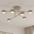 Lámpara de techo de superficie HALO 6xGX53/10W/230V beige