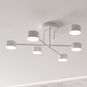 Lámpara de techo de superficie HALO 6xGX53/10W/230V blanca