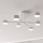 Lámpara de techo de superficie HALO 6xGX53/10W/230V blanca