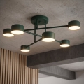 Lámpara de techo de superficie HALO 6xGX53/10W/230V verde
