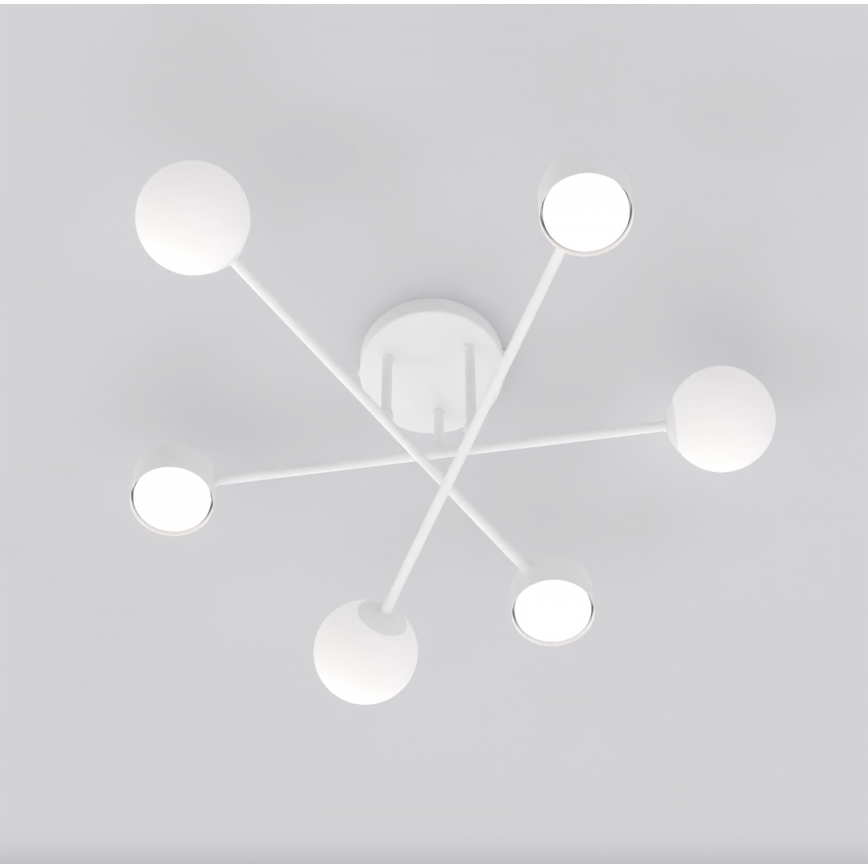 Lámpara de techo de superficie HOLON 3xG9/8W/230V + 3xGX53/12W blanca