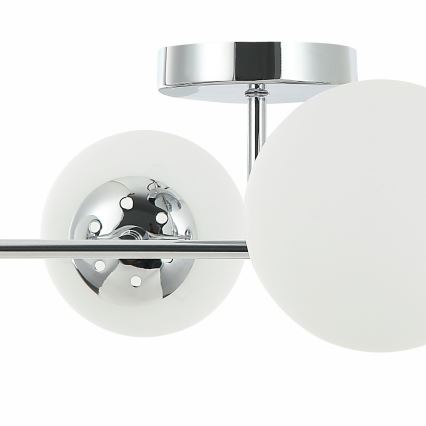 Lámpara de techo de superficie MADDIE 4xE14/5W/230V cromo brillante