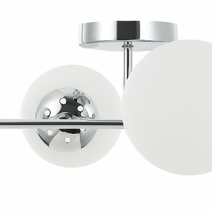 Lámpara de techo de superficie MADDIE 4xE14/5W/230V cromo brillante