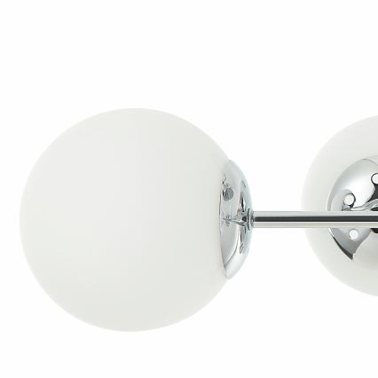 Lámpara de techo de superficie MADDIE 4xE14/5W/230V cromo brillante