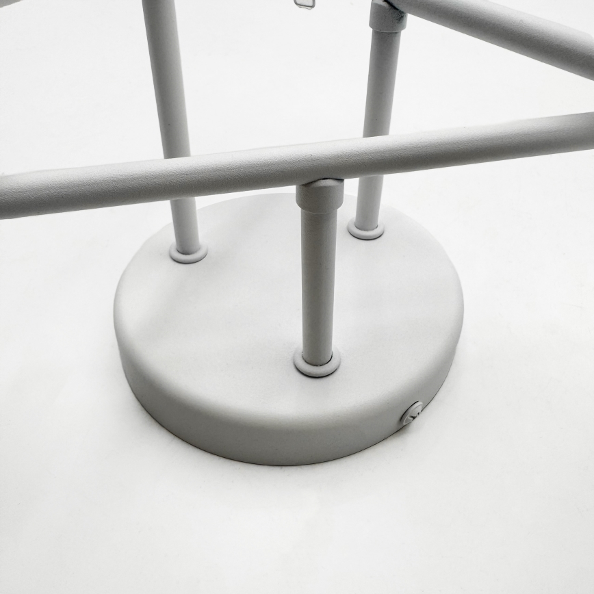 Lámpara de techo de superficie MALENA 3xE14/5W/230V blanca/transparente