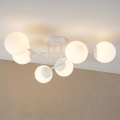 Lámpara de techo de superficie MALENA 6xE14/5W/230V blanca