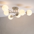 Lámpara de techo de superficie MALENA 6xE14/5W/230V cromo mate/blanco
