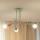 Lámpara de techo de superficie OXFORD 3xE27/15W/230V verde/rosa/azul