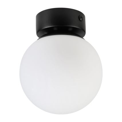 Lámpara de techo ELIAS 1xE14/5W/230V Ø 13 cm negra/blanca