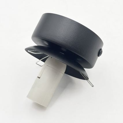 Lámpara de techo ELIAS 1xE14/5W/230V Ø 13 cm negra/blanca