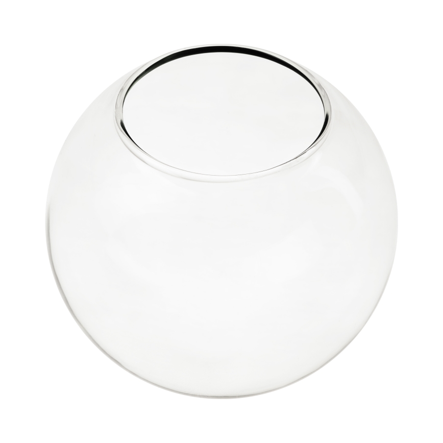 Lámpara de techo ELIAS 1xE14/5W/230V Ø 13 cm negro/transparente