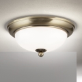 Lámpara de techo EMPIRA 2xE14/40W/230V Ø 26,5 cm, bronce
