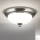 Lámpara de techo EMPIRA 2xE14/40W/230V, Ø 26,5 cm, cromo mate