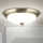 Lámpara de techo EMPIRA 2xE27/40W/230V diámetro 35,5 cm latón