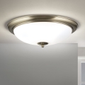 Lámpara de techo EMPIRA 3xE27/40W/230V Ø 48 cm bronce