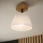 Lámpara de techo empotrada ANTONIO 1xE14/60W/230V blanca/roble