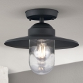 Lámpara de techo exterior de superficie EDWARD 1xE27/60W/230V IP44 antracita