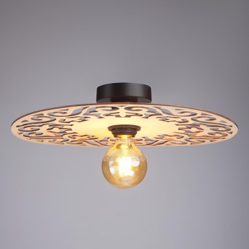 Lámpara de techo FALCO 1xE27/60W/230V diá. 40 cm beige