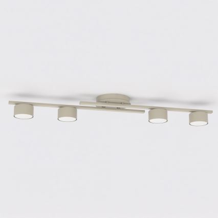 Lámpara de techo FRAGMENT 4xGX53/12W/230V beige