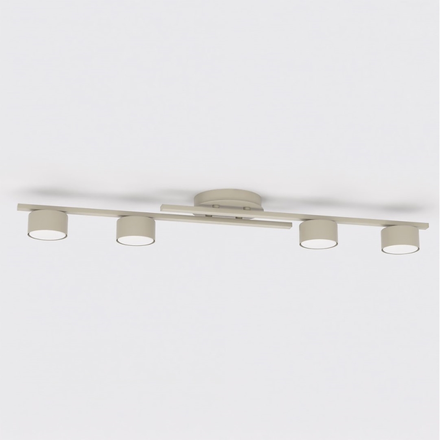 Lámpara de techo FRAGMENT 4xGX53/12W/230V beige