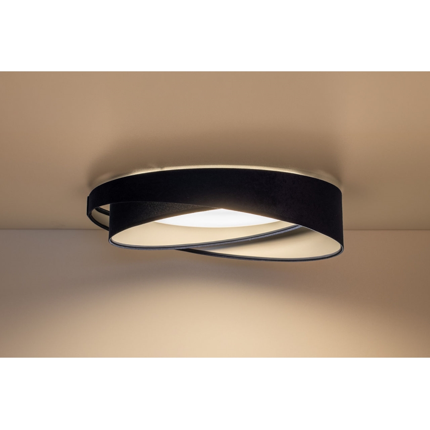 Lámpara de techo GALAXY MODERN LED/24W/230V, diámetro 55 cm, azul/plateado