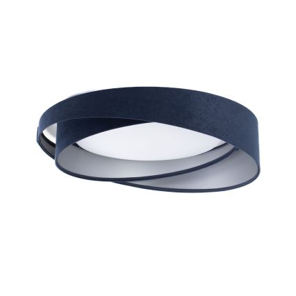 Lámpara de techo GALAXY MODERN LED/24W/230V, diámetro 55 cm, azul/plateado