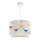 Lámpara de techo infantil CANDY 1xE27/40W/230V blanca/multicolor