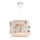 Lámpara de techo infantil CANDY 1xE27/40W/230V blanca/multicolor