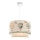Lámpara de techo infantil CANDY 1xE27/40W/230V blanco/multicolor