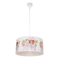 Lámpara de techo infantil GIRLS VIBES 1xE27/60W/230V Ø 40 cm para niñas