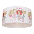 Lámpara de techo infantil GIRLS VIBES 1xE27/60W/230V, Ø 40 cm, para niñas
