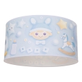 Lámpara de techo infantil KIDS ROOM 1xE27/60W/230V Ø 40 cm astronauta