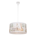 Lámpara de techo infantil KIDS ROOM 1xE27/60W/230V, Ø 40 cm, con motivos de animales