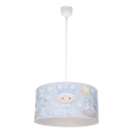 Lámpara de techo infantil KIDS ROOM 1xE27/60W/230V Ø 40 cm cosmonauta